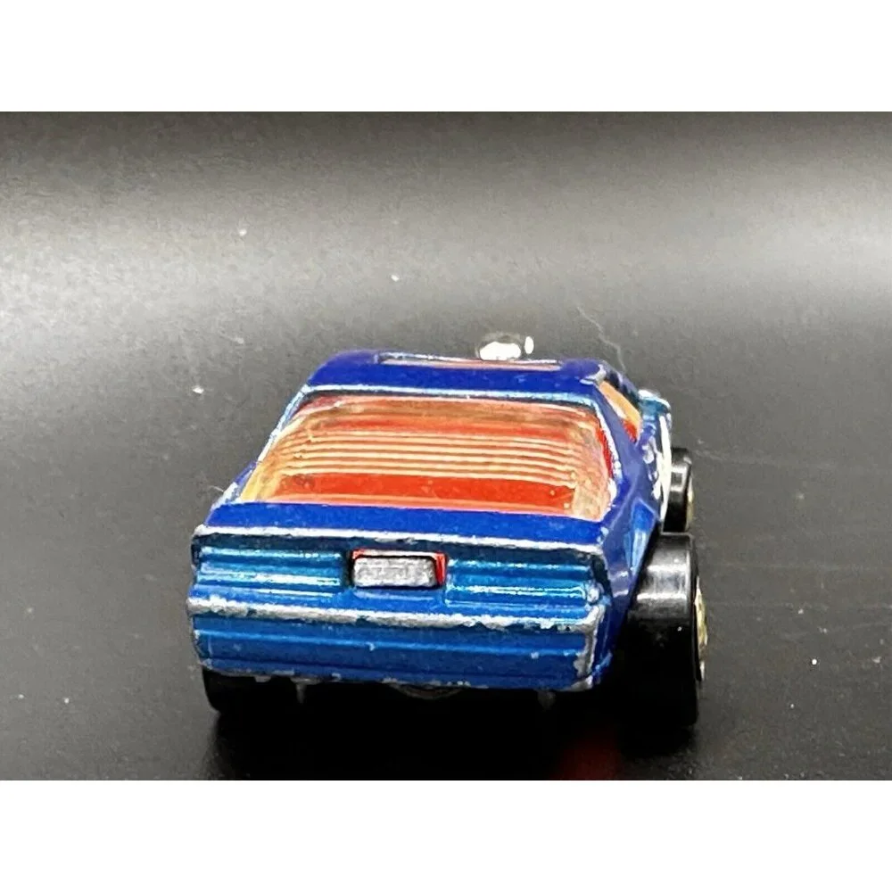 Hot Wheels Blown Camaro Z28 1987 Glow in Dark Tampo Turbotrax Vtg Turbo Glo RARE